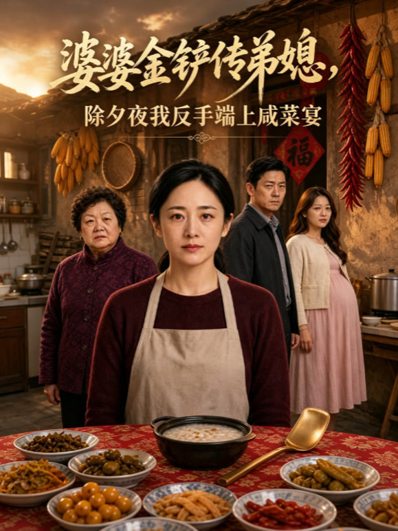婆婆金铲传弟媳，除夕夜我反手端上咸菜宴