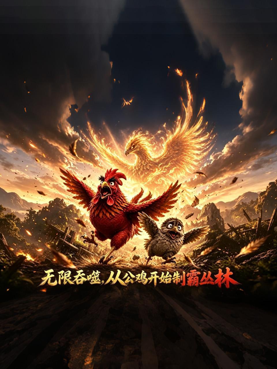 无限吞噬，从公鸡开始制霸丛林