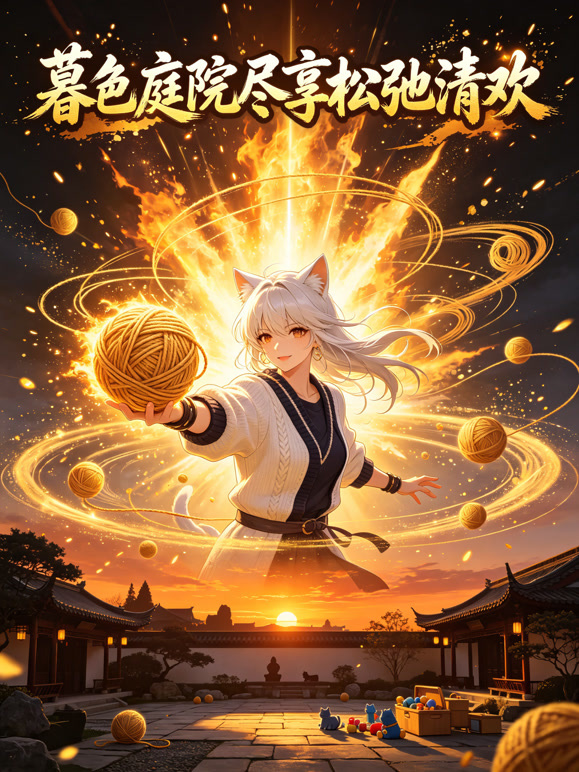 暮色庭院尽享松弛清欢